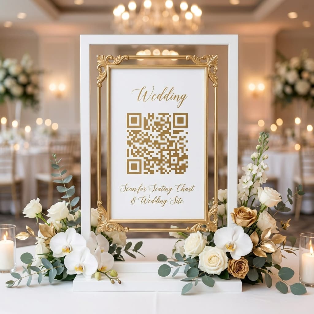 How to Use QR Codes for Wedding Seating Charts
