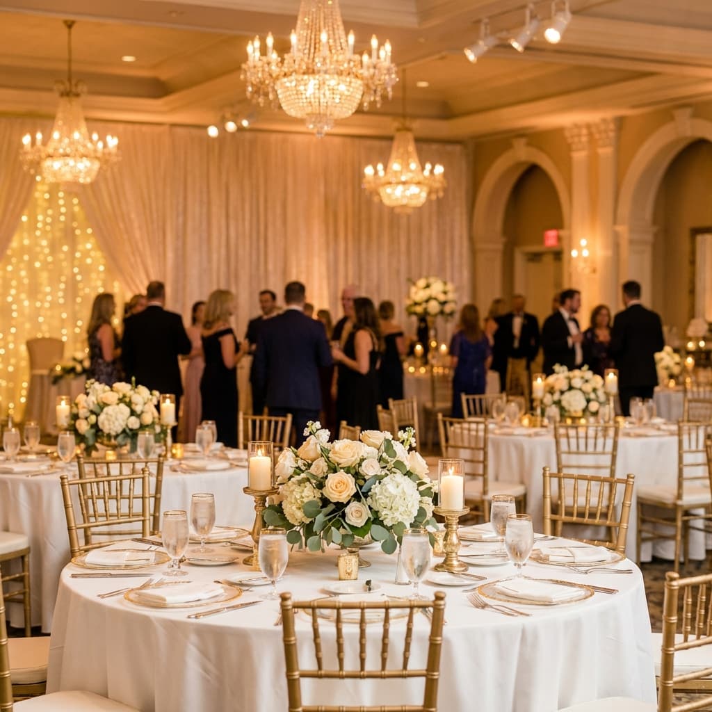 Elegant wedding venue