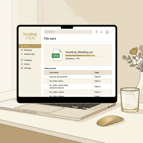 Upload Your Guest List